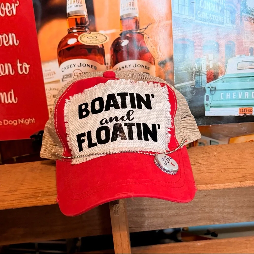 Boatin’ and Floatin’ Ponytail Hat - Picture 3 of 4